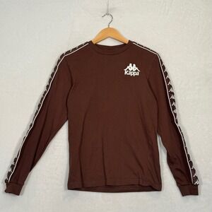 Kappa Brown Long Sleeve T-Shirt Small